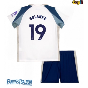 Tottenham Hotspur Dominic Solanke #19 Echipament de Fotbal Replică 2025-26 Copii Acasa (+ Șorturi)